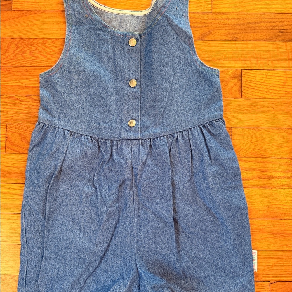 Vintage Healthtex Kids Denim Romper